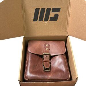 NEW MegaGear Torres Mini Top Brown Genuine Leather Camera Bag